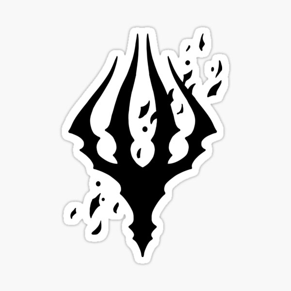 Item preview, Hollow Knight King's Brand Debris Black  designed and sold by LittleSmarthy.