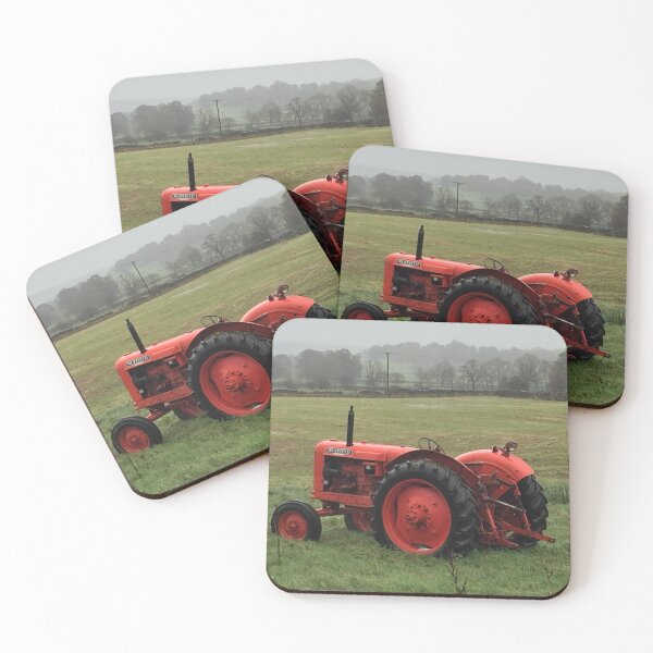 Item preview, Vintage Red Tractor in a Field designed and sold by Bucklandcrafts.