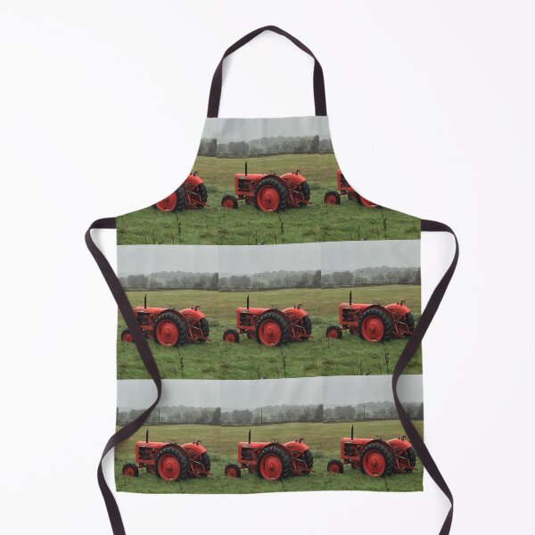 Item preview, Vintage Red Tractor in a Field designed and sold by Bucklandcrafts.