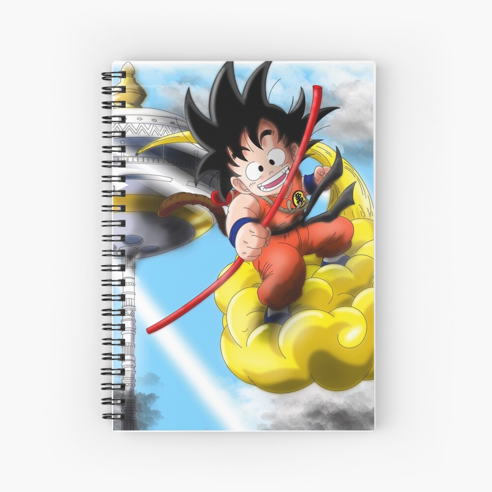 Goku artwork! Spiral Notebook for Sale by requiem147978