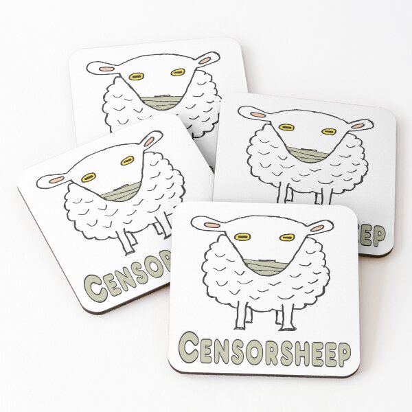Item preview, Censorship Censorsheep designed and sold by Mark-Ewbie.