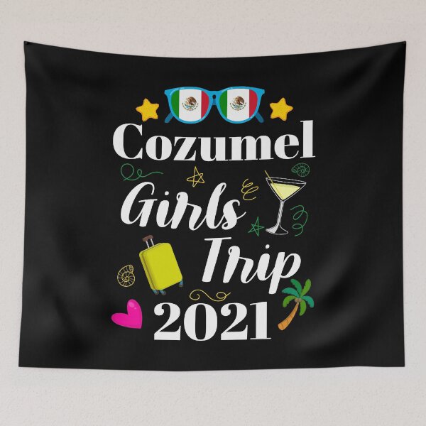 Item preview, Matching Cozumel Girls Trip 2021 design designed and sold by jakehughes2015.