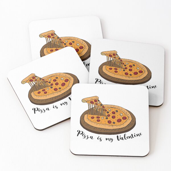 Item preview, Pizza is my valentine designed and sold by bhaktishendkar.