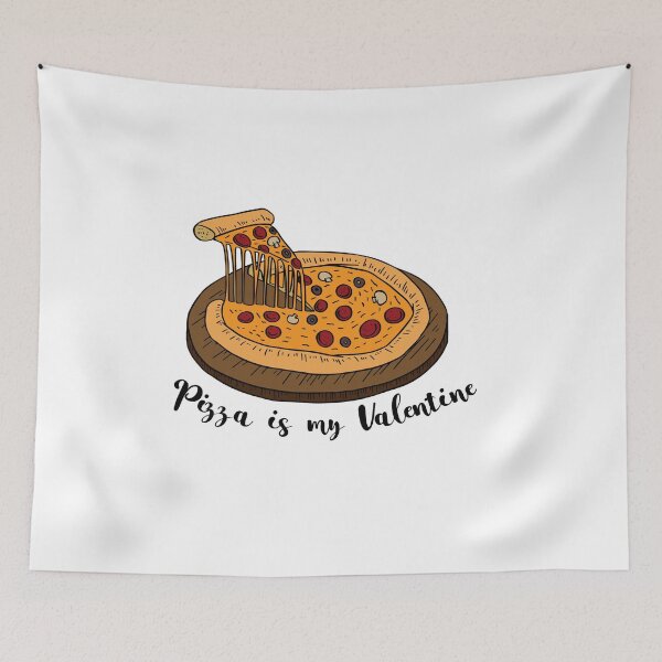 Item preview, Pizza is my valentine designed and sold by bhaktishendkar.