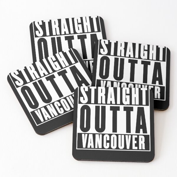Item preview, Straight Outta Vancouver designed and sold by RandomStuffShop.
