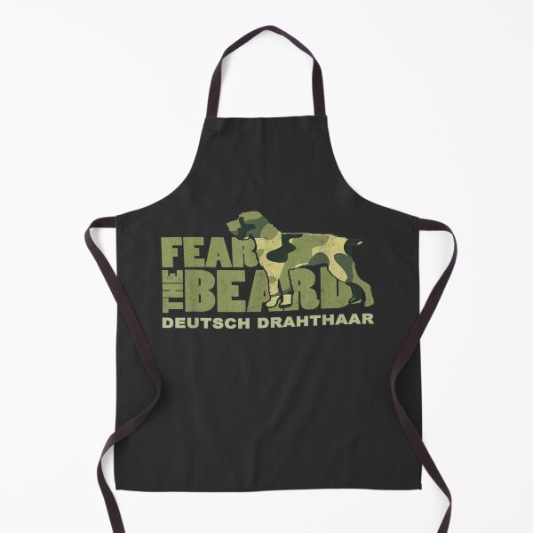 Item preview, Fear The Beard - Camo Deutsch Drahthaar Hunting Dog designed and sold by JanetMo2.