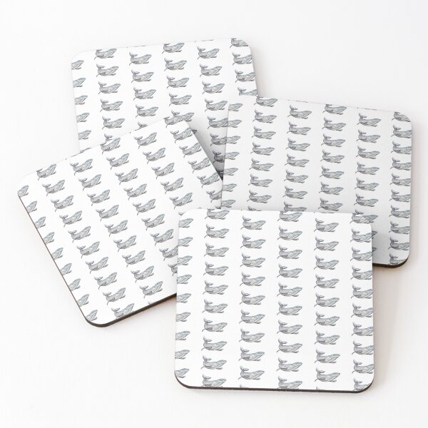 Item preview, humpback whale pattern designed and sold by scribbli.