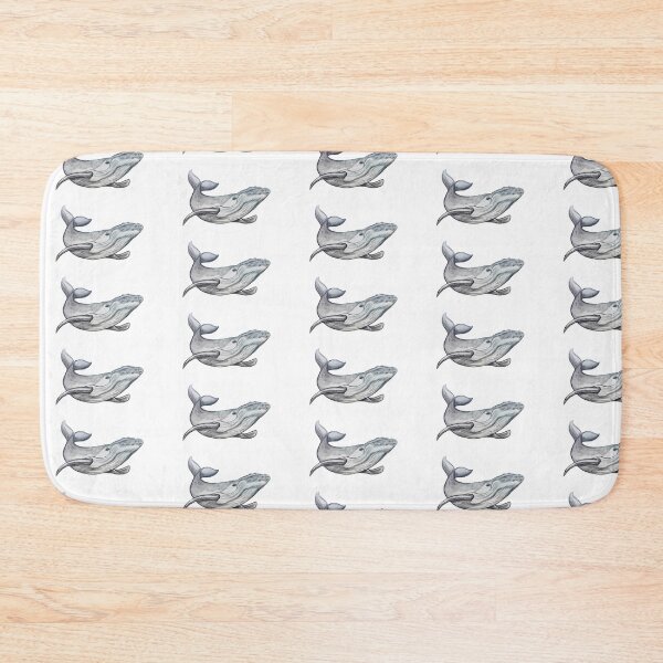 Item preview, humpback whale pattern designed and sold by scribbli.