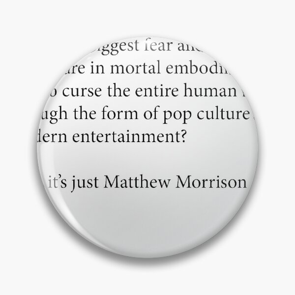 Item preview, Scary Matthew Morrison Sticker  designed and sold by Emi Knape.
