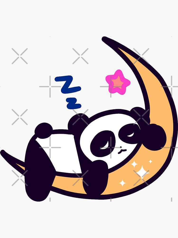 Cute Crescent Moon Sticker for Sale by SaradaBoru