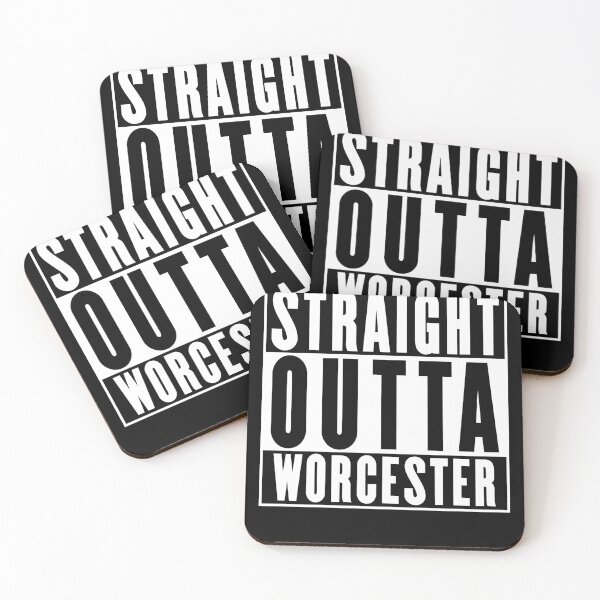 Item preview, Straight Outta Worcester designed and sold by RandomStuffShop.