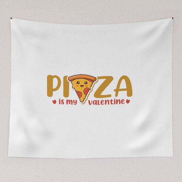 Item preview, Pizza is my valentine designed and sold by bhaktishendkar.