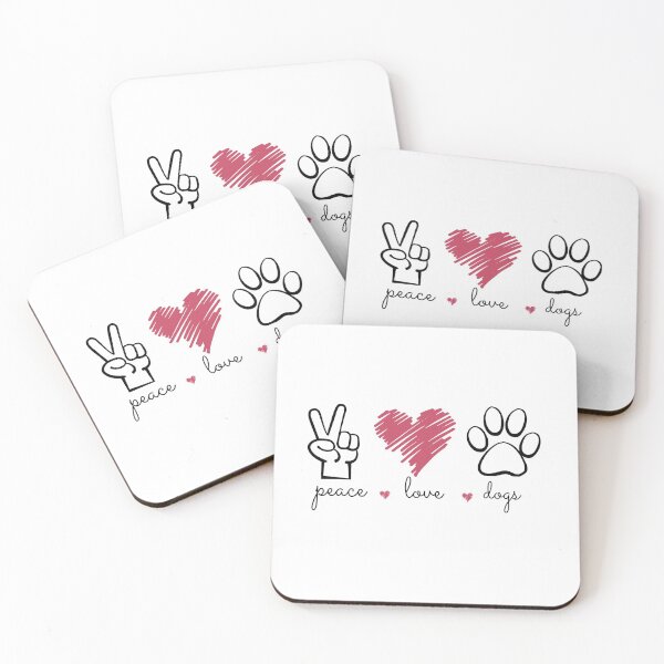 Item preview, Peace Love Dogs designed and sold by trendN.