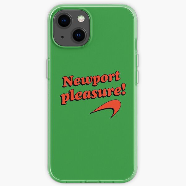 Newport Pleasure Cigarette Vintage Tee iPhone Flexible Hülle
