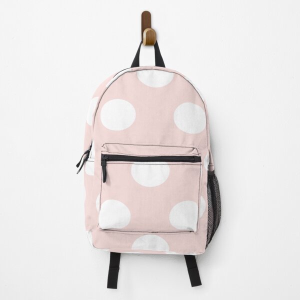 Item preview, Large WHITE and PALE PINK POLKA DOTS designed and sold by RachelMacht.