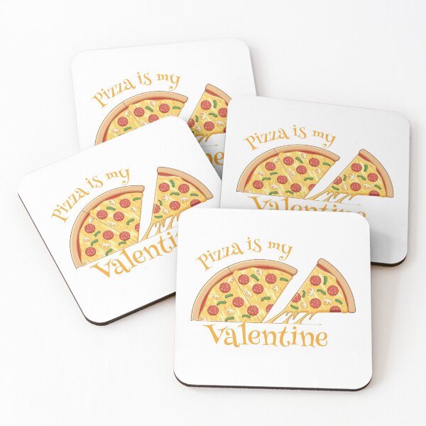 Item preview, Pizza is my valentine designed and sold by bhaktishendkar.