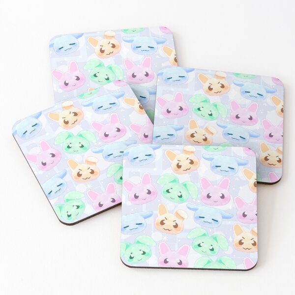 Item preview, Bunny Mochi Pattern-Powder Blue designed and sold by PocketShadow.