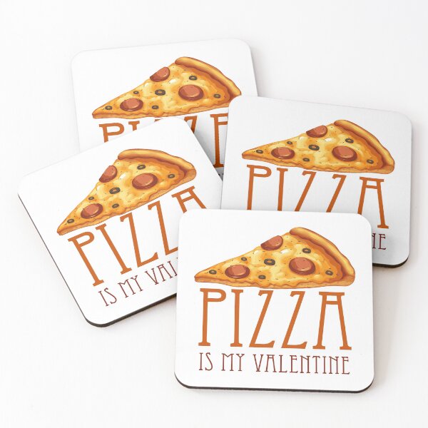 Item preview, Pizza is my valentine designed and sold by bhaktishendkar.