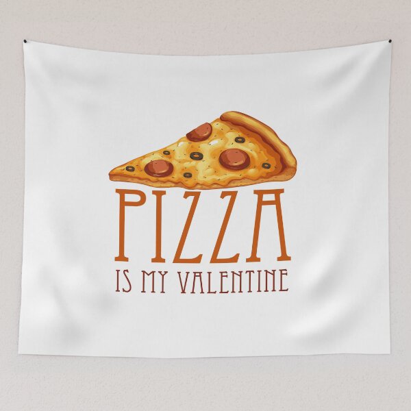 Item preview, Pizza is my valentine designed and sold by bhaktishendkar.