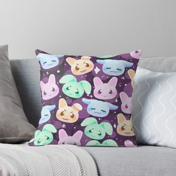 Item preview, Bunny Mochi Pattern-Deep Purple designed and sold by PocketShadow.