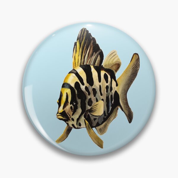 Item preview, Yellow Fish designed and sold by DeyanaDeco.