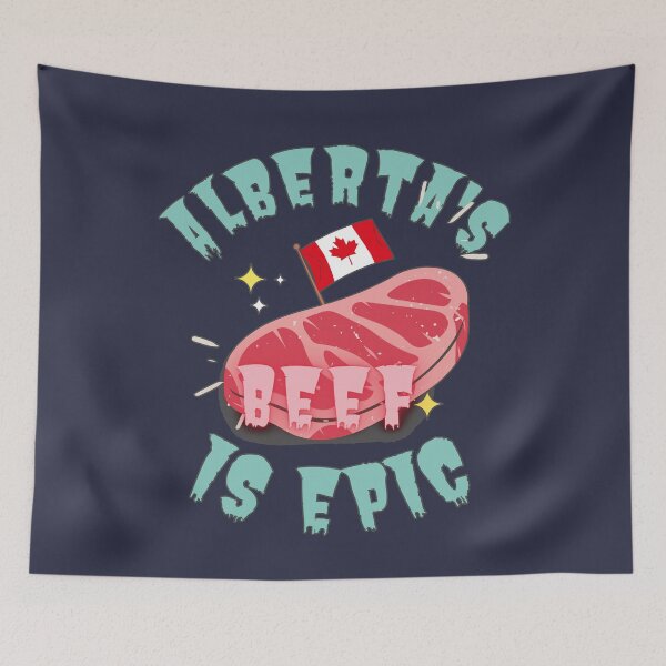 Item preview, Alberta's Beef is Epic- Alberta Beef designed and sold by EvaWolf.