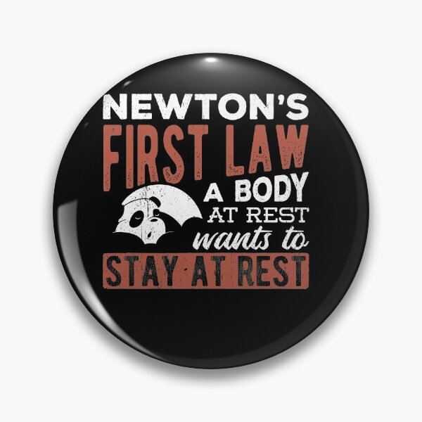 Item preview, Scientific newtonian kinetic inertia inactive hush designed and sold by Hyperspreader.