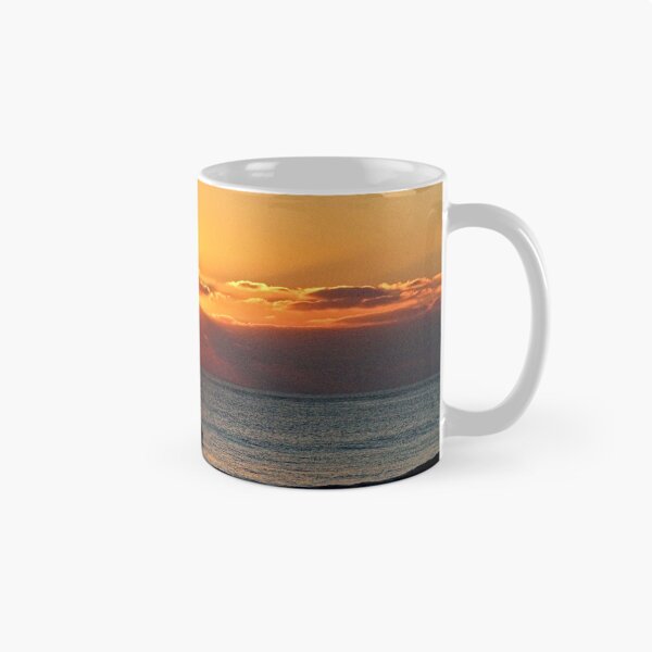 Item preview, Sunset Sunrise Sea Waves Surfers Scenic Seascape 2 designed and sold by Anna Lemos.