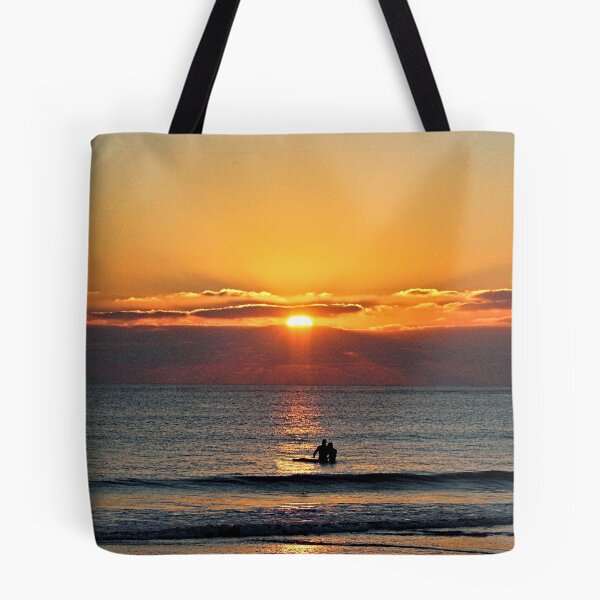 Item preview, Sunset Sunrise Sea Waves Surfers Scenic Seascape 2 designed and sold by Anna Lemos.