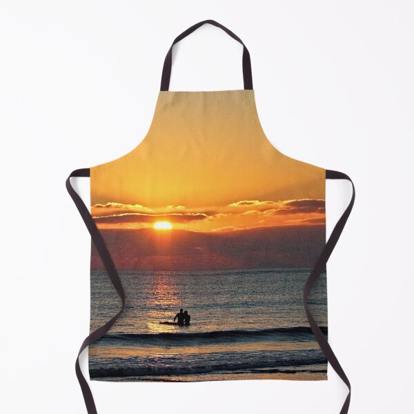 Item preview, Sunset Sunrise Sea Waves Surfers Scenic Seascape 2 designed and sold by Anna Lemos.