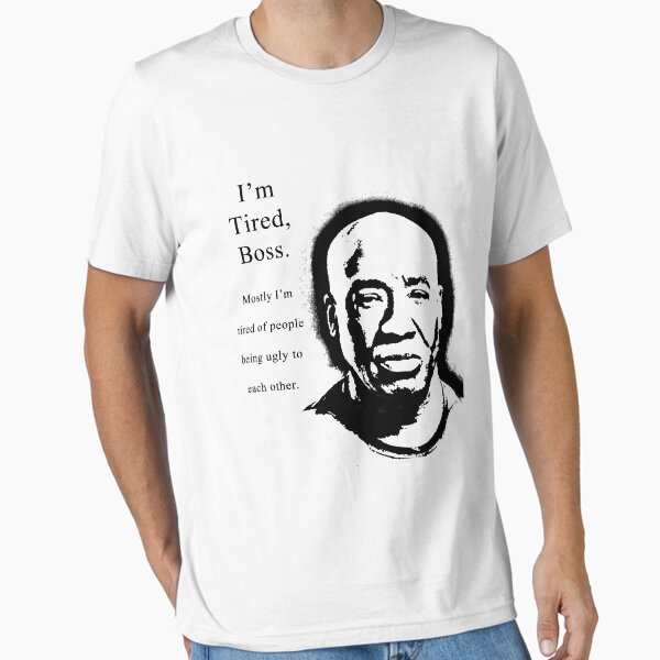 Item preview, I'm Tired Boss designed and sold by EmRyaGeekBlock.