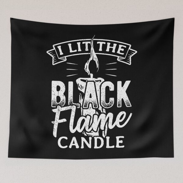 Item preview, Ghoulish flame dread death scary light glim rye designed and sold by Hyperspreader.