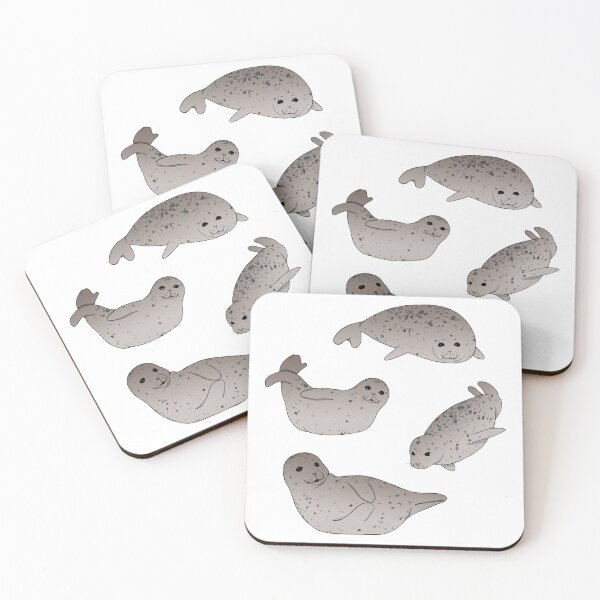 Item preview, Cute Seals designed and sold by hobbart-art.