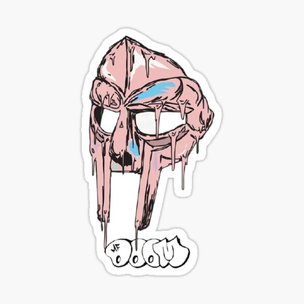 Doom metalface Sticker