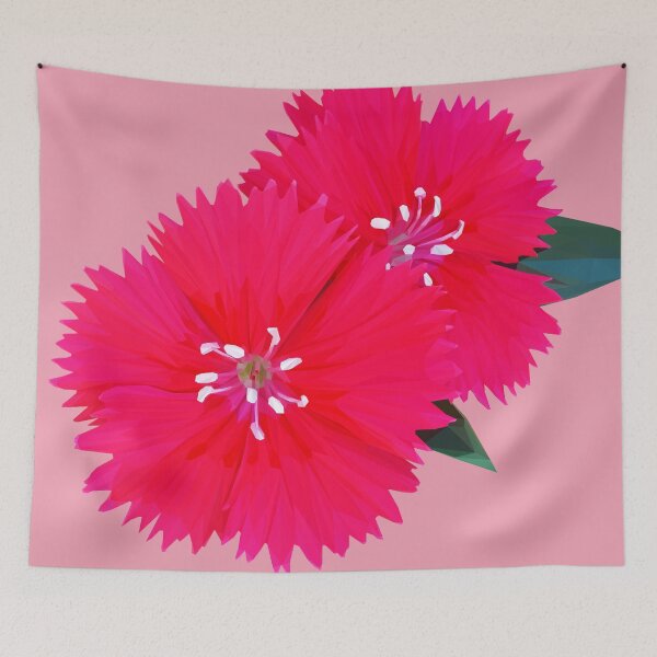 Item preview, Red Dianthus designed and sold by ErinFCampbell.
