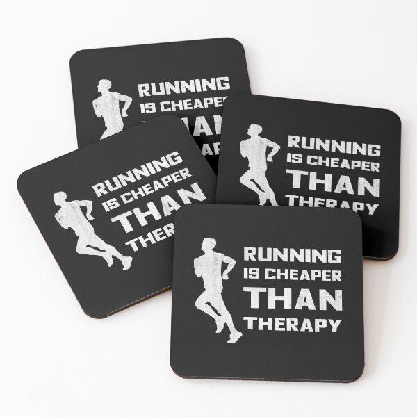Item preview, running is cheaper than therapy designed and sold by GoranDesign.