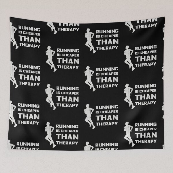 Item preview, running is cheaper than therapy designed and sold by GoranDesign.