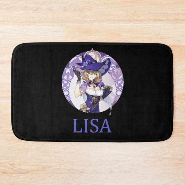 Item preview, Genshin Impact - Lisa Electro Rose Witch Character designed and sold by Krimsy.