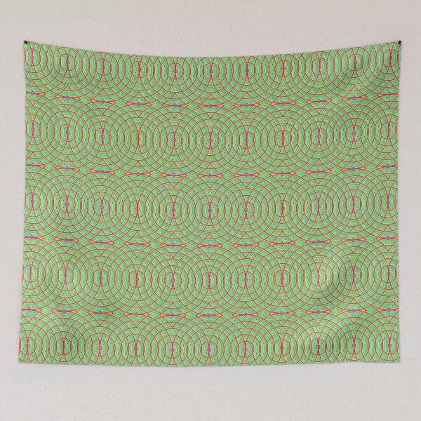 Item preview, Rainbow Colourful ripple pattern designed and sold by Arcane  Adorable.