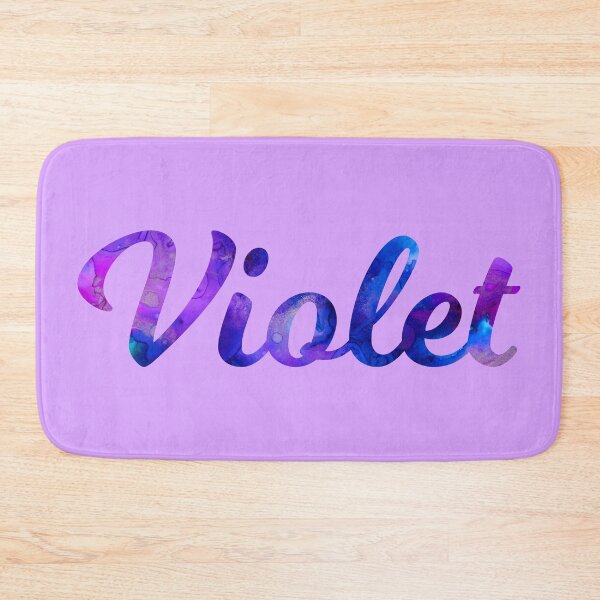 Item preview, Pretty Violet girls name design designed and sold by ComicKitsch.