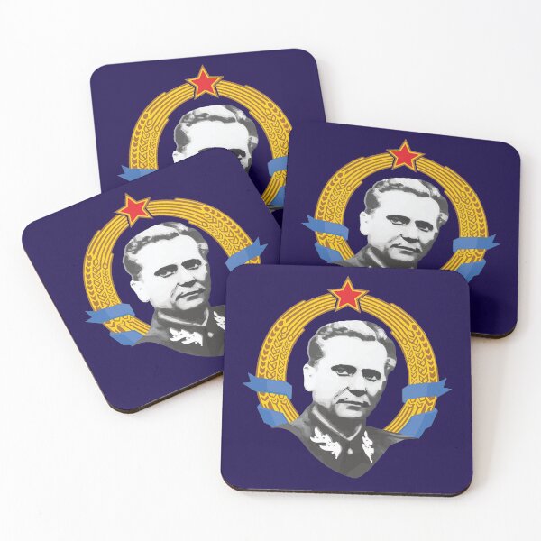 Item preview, Comrade drug Tito Josip Broz Yugoslavian leader partisan designed and sold by ChatterFox.