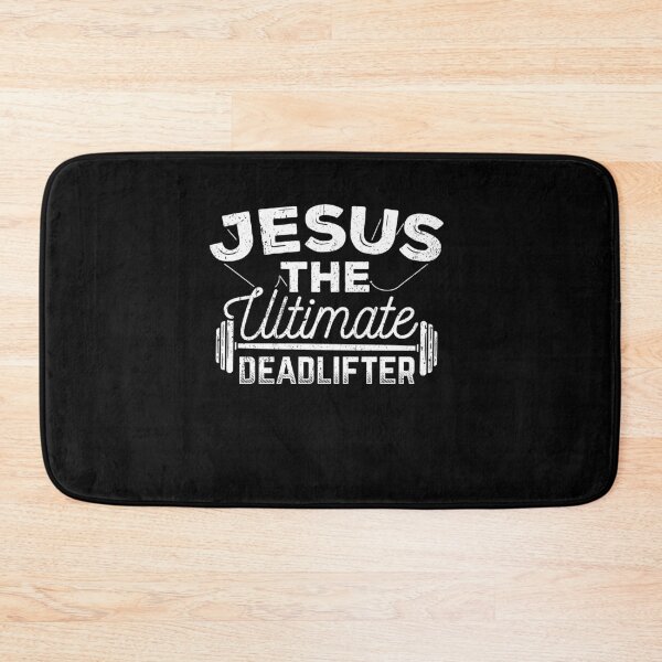 Item preview, Deadlifter religious christianity redeemer squats designed and sold by Hyperspreader.