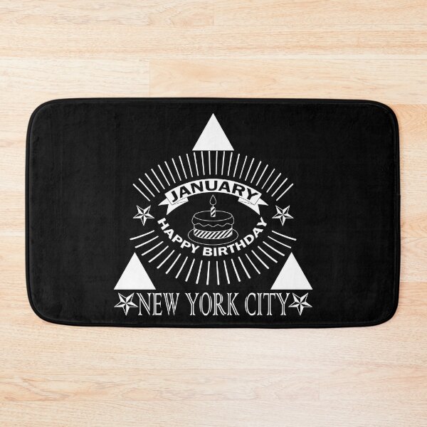 Item preview, birthday new York city january designed and sold by vidyaroul.
