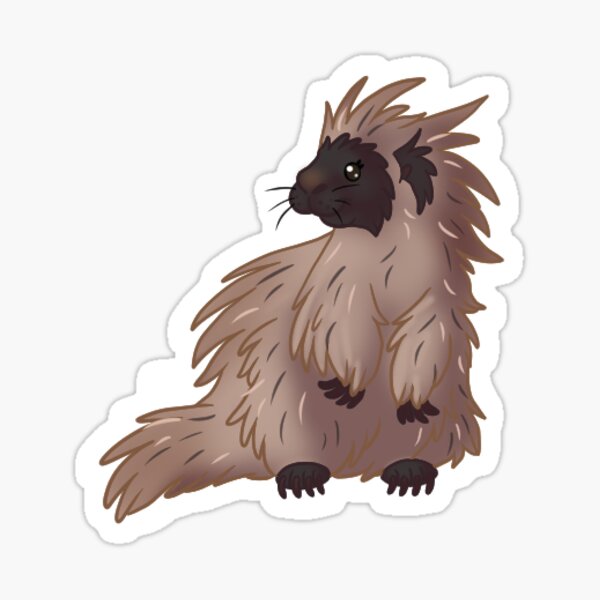 Porcupine Sticker