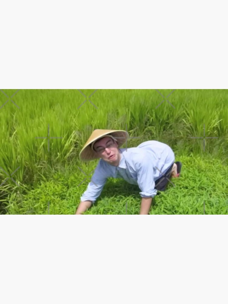 to the rice field" Sticker for Sale by cecristini98 Redbubble