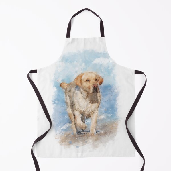Item preview, Lab on the beach watercolor designed and sold by PetsArt.