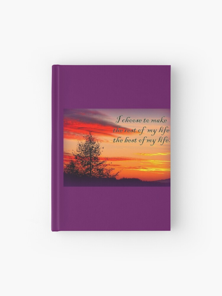 DIY Sunrise/Sunset Notebook Cover