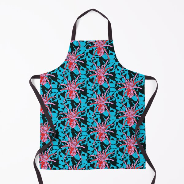 Item preview, Tarantula Pink Blue Black and Red Design designed and sold by ArtbyJeanClaude.