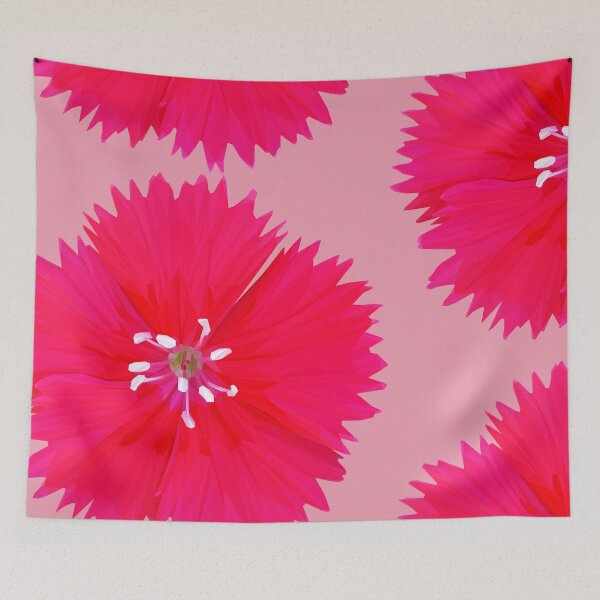 Item preview, Pink Dianthus designed and sold by ErinFCampbell.