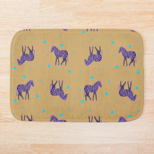 Item preview, Zebra Animal Print Vintage Sun Moon Astrological Violet Purple Pattern designed and sold by Gs-arts.
